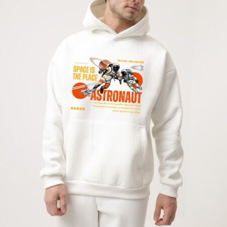 ASTRONAUT Printed Hoodie for Men