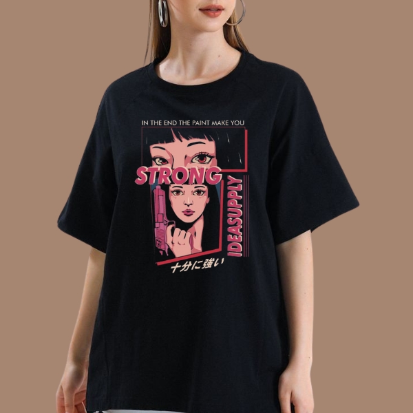 Strong IDEA SUPPLY Printed T-Shirt for Women