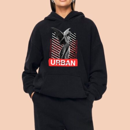 URBAN Printed Hoodie For Women