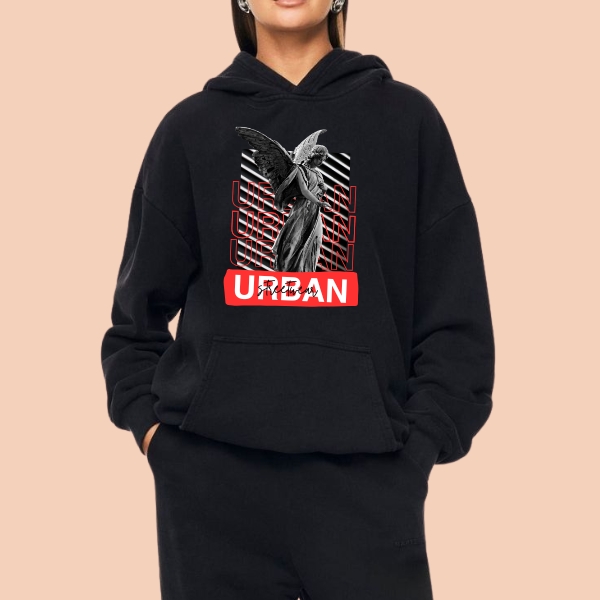 URBAN Printed Hoodie For Women