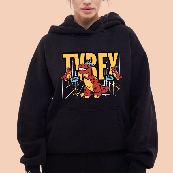 TYREX Printed Hoodie For Women
