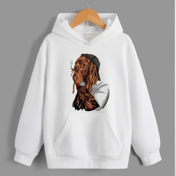 Swag Printed Hoodie For Men