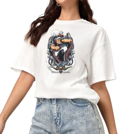 Popeye Printed T-Shirt for Women