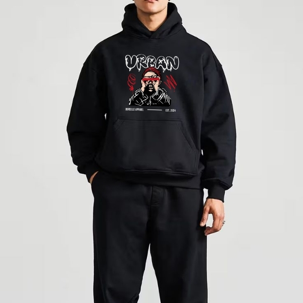 URBAN Printed Hoodie for Men
