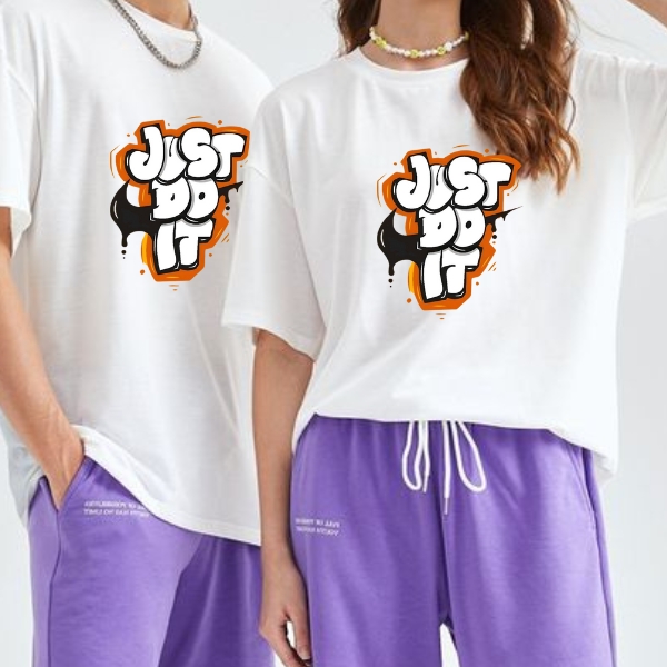 JUST DO IT Unisex Printed T-Shirt