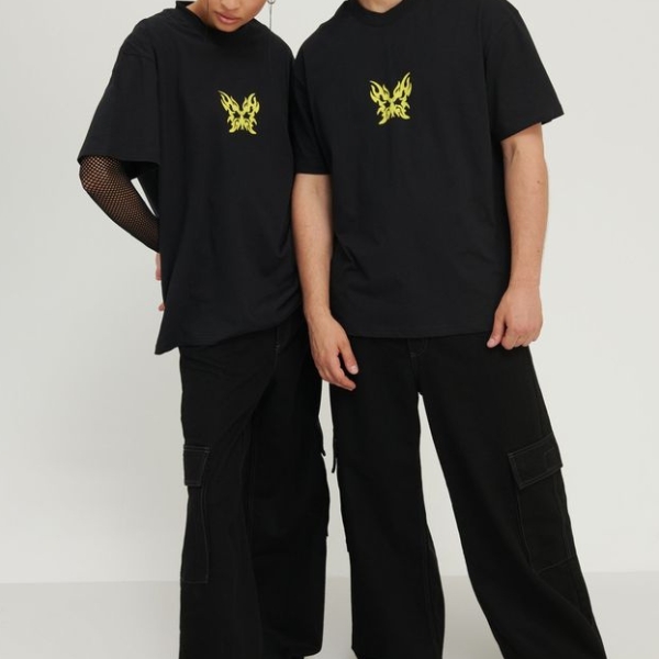 Butterfly Unisex Printed T-Shirt