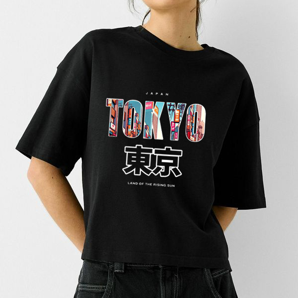 Tokyo Printed T-Shirt for Women – Embrace the Energy of the City